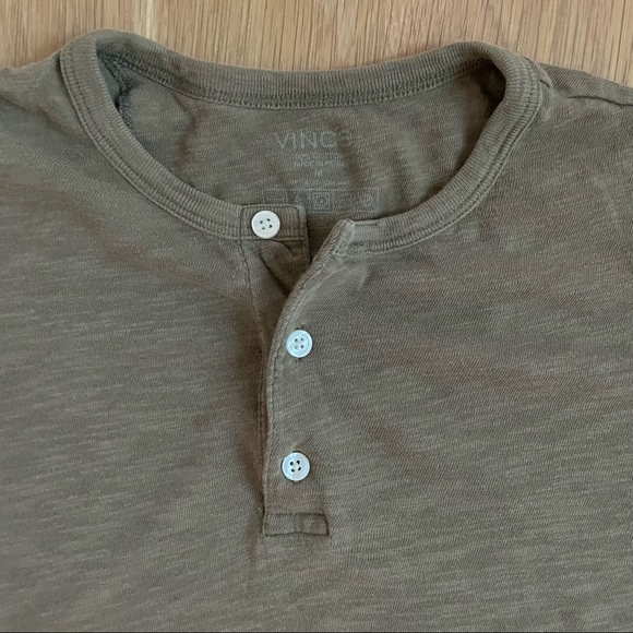VINCE (M) short sleeve henley - Picture 6 of 6